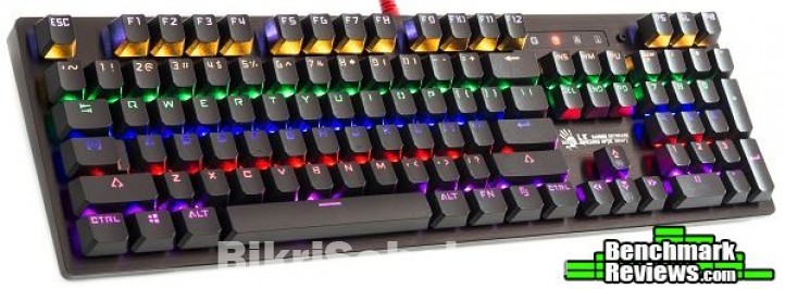 A4Tech Bloody B820R RGB Mechanical USB LK Gaming Keyboard